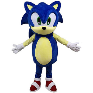 Hot 2023 New Sale Sonic Hedgehog Mascot Costume Plush Mascot Watermelon Mascot Costume Halloween Fancy Dress