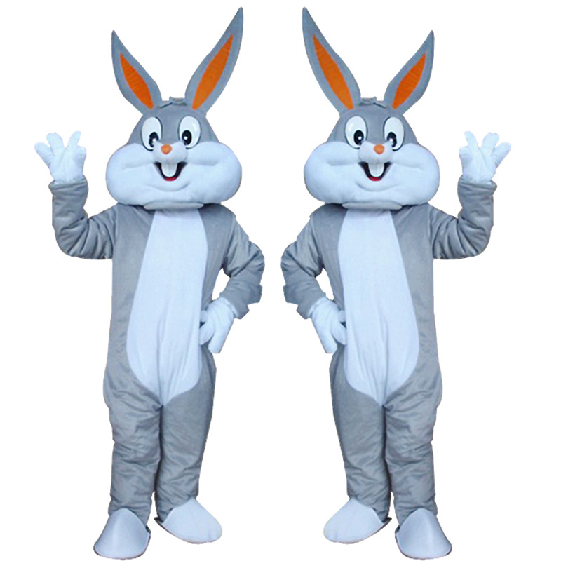 Wholesale High Quality Cosplay Easter Party Rabbit Bunny Customized Adult  Bunny Animal Mascots Mascot Costumes