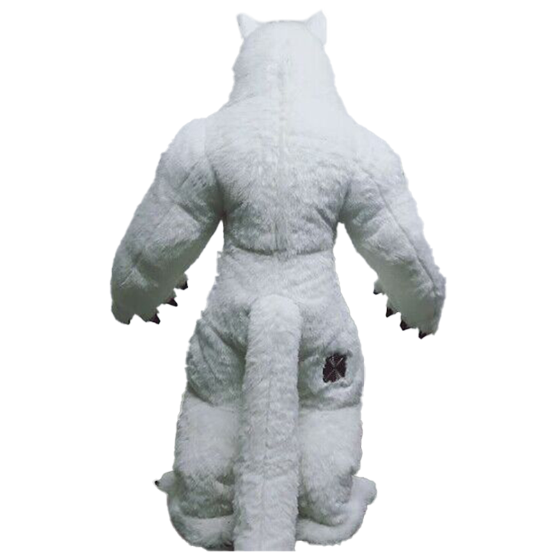 Christmas Halloween Party Celebration Adult Costume Props Anime Giant Gray Wolf Inflatable Cosplay Costumes Mascot