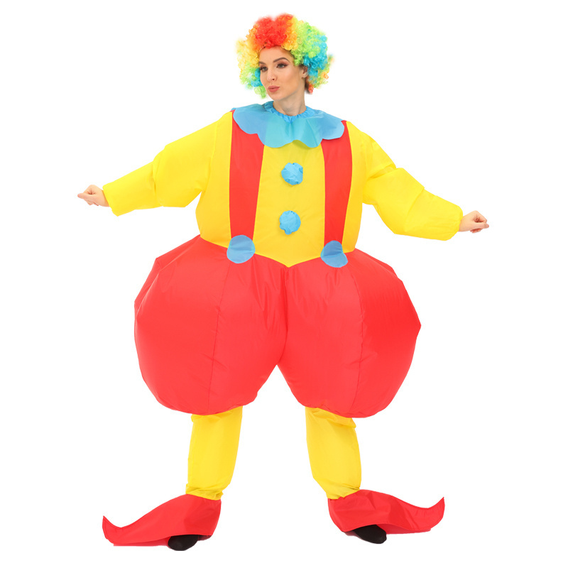 2023 Cartoon Inflatable Clothing Easter Activity Mascot Clothing Upside Down Clown Inflatable Christmas Fun Inverted clowns