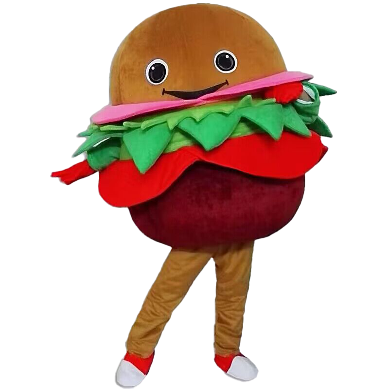 Christmas Halloween Party Anime Chips Cosplay Adult Walking Suit Halloween Cartoon Funny Burger Costumes Mascot