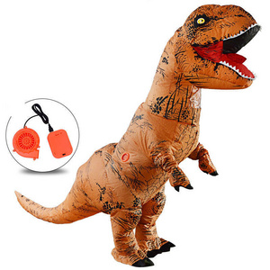 2023  T-rex Mascot Dino Costume Trex Blow up Suit Inflatable Party Cosplay T Rex Dinosaur Costume Wholesale Custom Halloween