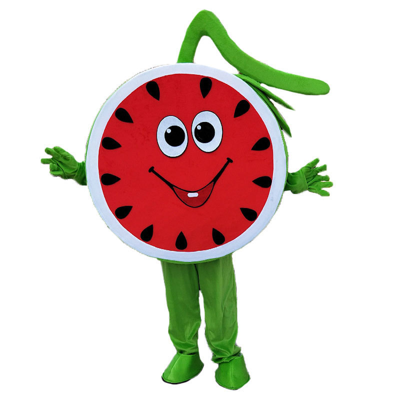 Fruit and Vegetable Mascot Cartoon Doll Costume Carrot Performance Pineapple Mango Watermelon Outfits Funny Doll Clothes