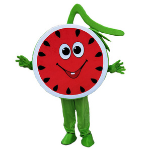 Fruit and Vegetable Mascot Cartoon Doll Costume Carrot Performance Pineapple Mango Watermelon Outfits Funny Doll Clothes