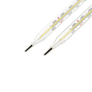 Medical Environmental Glass Gallium Filled Thermometer Oral Armpit Clinical Mercury free Thermometers