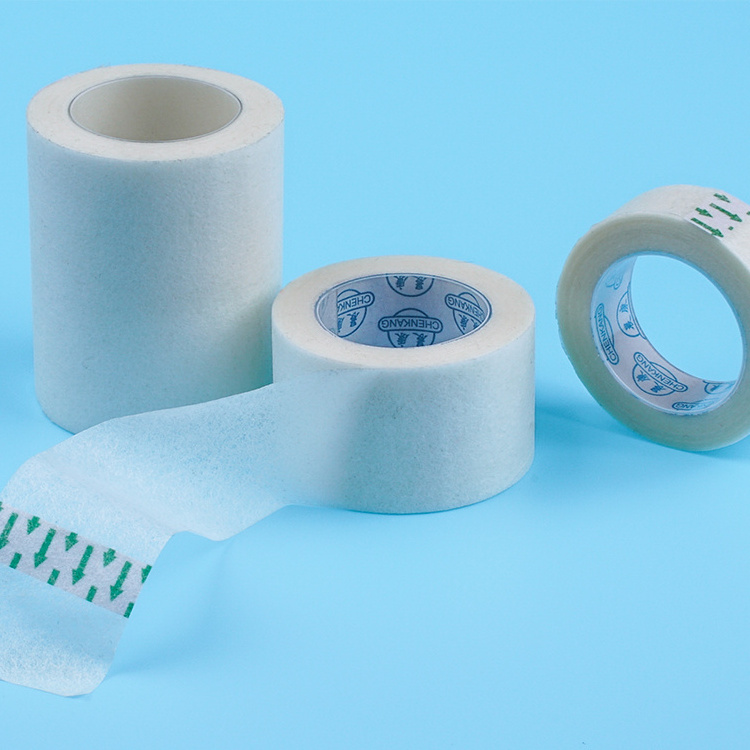 Chenkang Micropore Adhesive Non-Woven material Paper Tape for surgical fixing use