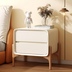 Bedside table simple modern bedroom bedside cabinet light luxury bedside storage cabinet clean smell paint small cabinet