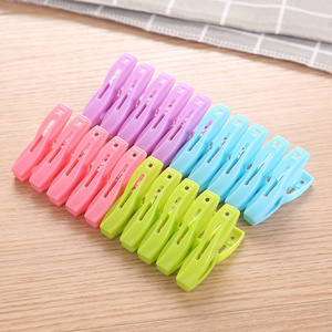 wholesale 4 colors 5.5*1.3cm small Plastic Clothespins ,Clothes pins ,Clothes peg