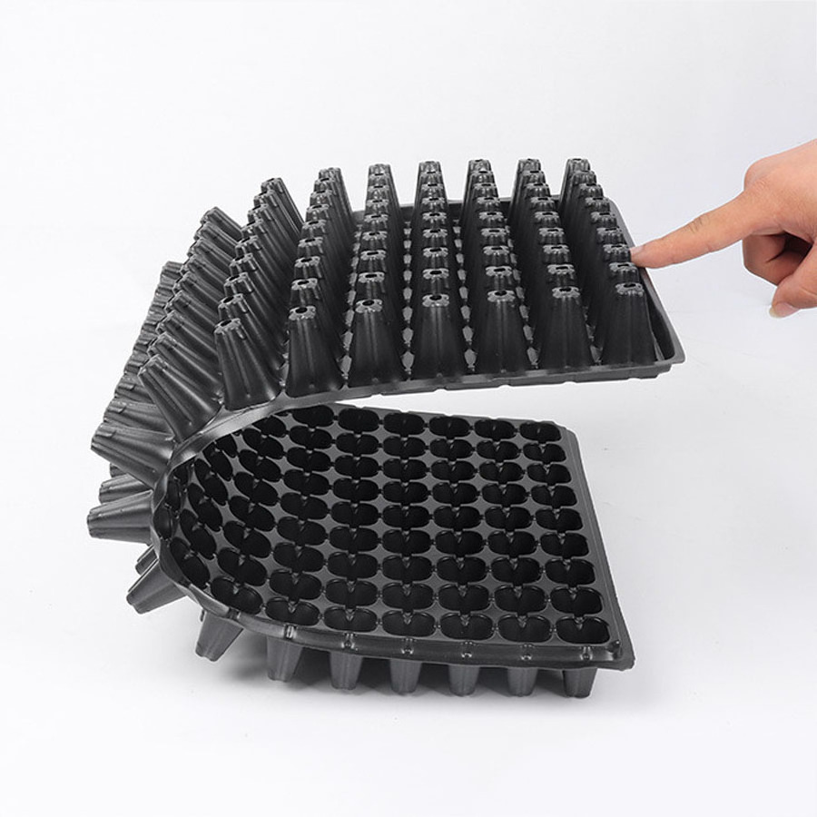 Durable 21 32 50 72 98 105 128 Cells Seed Plant Germination Vegetables Flower Growing Tray Garden Seedling Nursery Trays