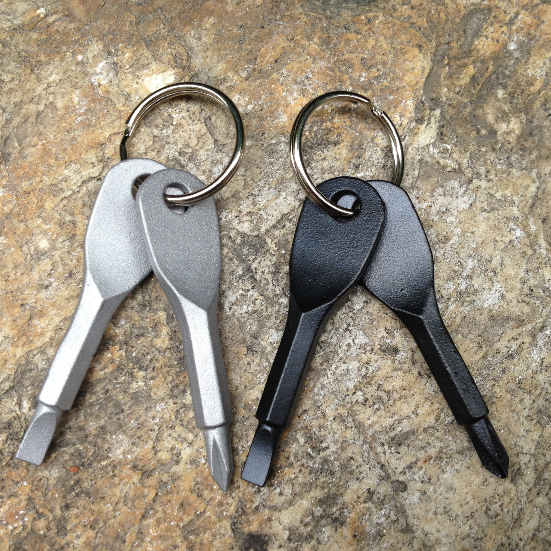 Multifunction Gifts Mini Pocket Screwdriver Set Keychain Outdoor Tool Kit Stainless Steel Keyring