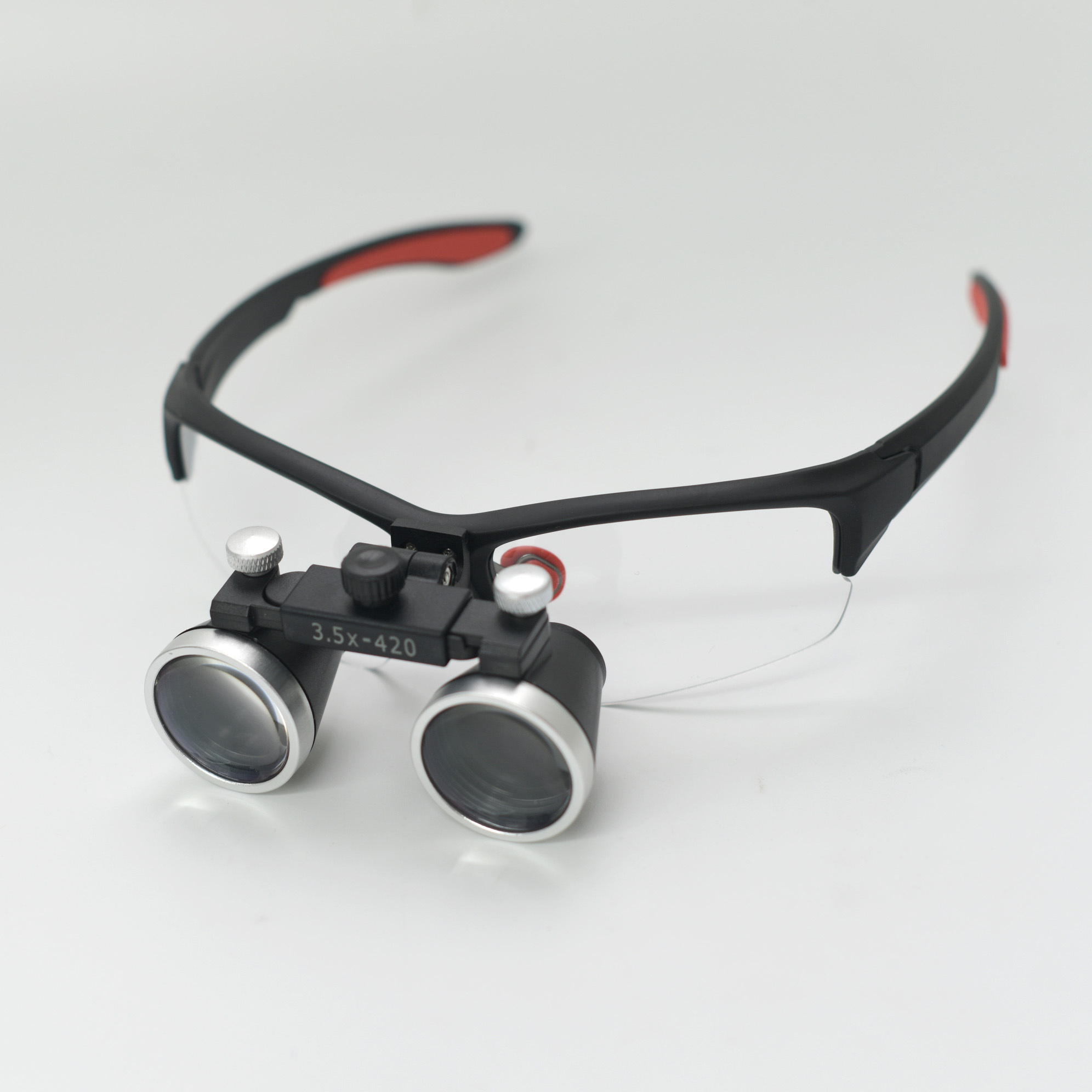 2.5X Wearing Style Binocular Dentist Loupes Surgery Magnifier Medical Operation Dental Magnifying Glass