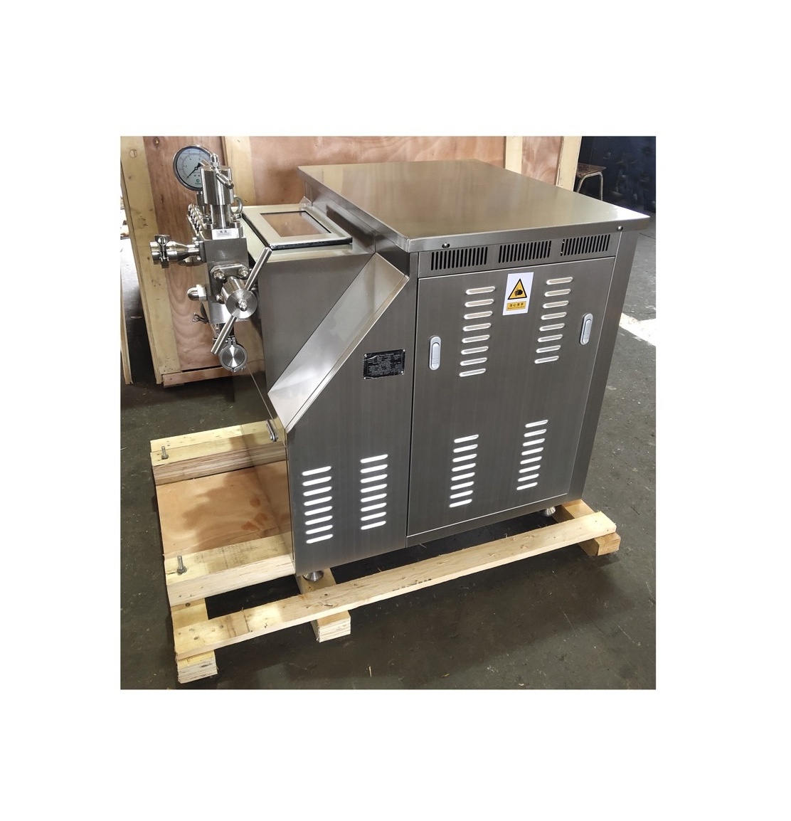 5000L/H Two Stage Honey Milk Juice Ice Cream High Pressure Homogenizer