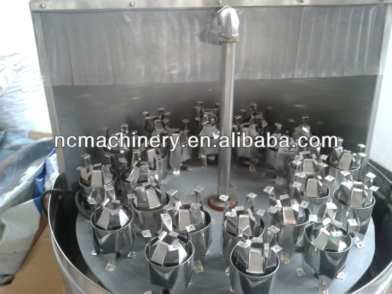 Semi automatic bottle rinsing machine