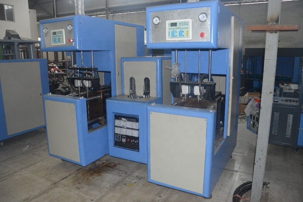 Semi Automatic HZ-880 Mineral Water Bottles Blow Moulding Machine