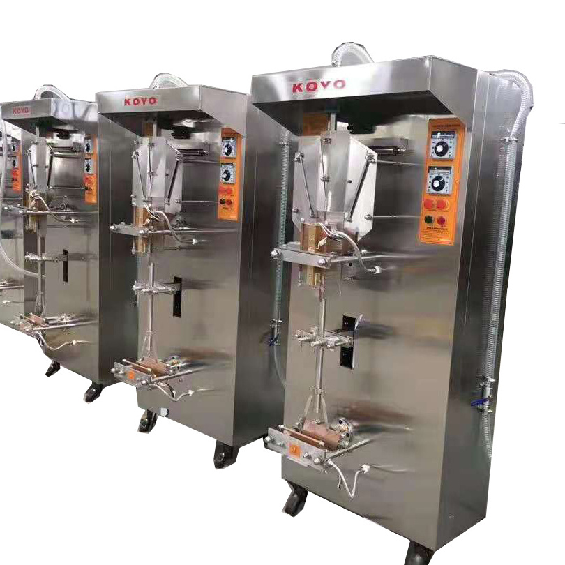 Best selling cheap price 2200bags/hour koyo water pouch packing machine