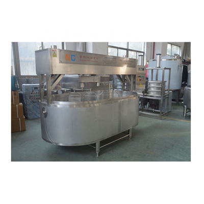 Cheese vat mozzarella cheese making machine