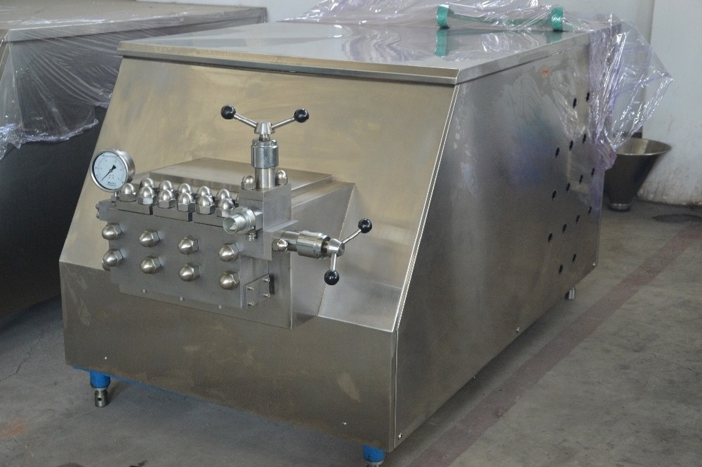 5000L/H Two Stage Honey Milk Juice Ice Cream High Pressure Homogenizer