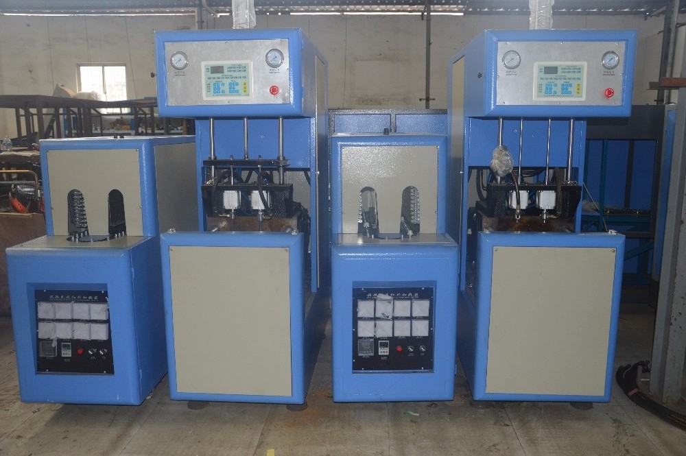 Semi Automatic HZ-880 Mineral Water Bottles Blow Moulding Machine