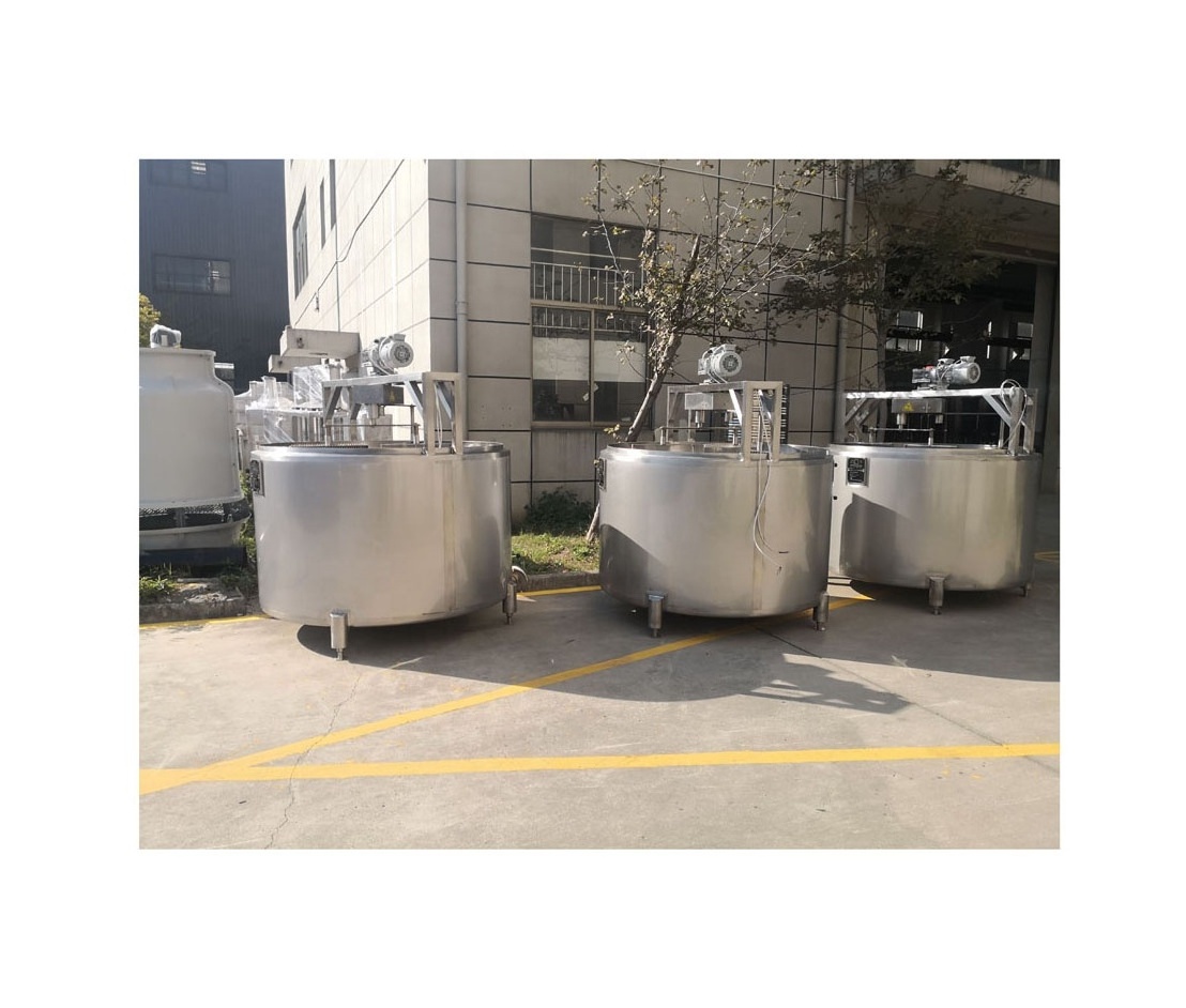 Oval shape 500L cheese cooking vat cheese vat for sale