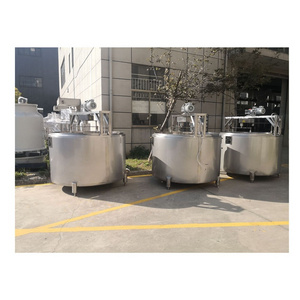 Oval shape 500L cheese cooking vat cheese vat for sale