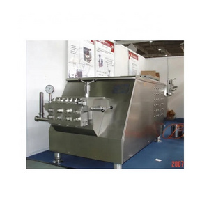 5000L/H Two Stage Honey Milk Juice Ice Cream High Pressure Homogenizer