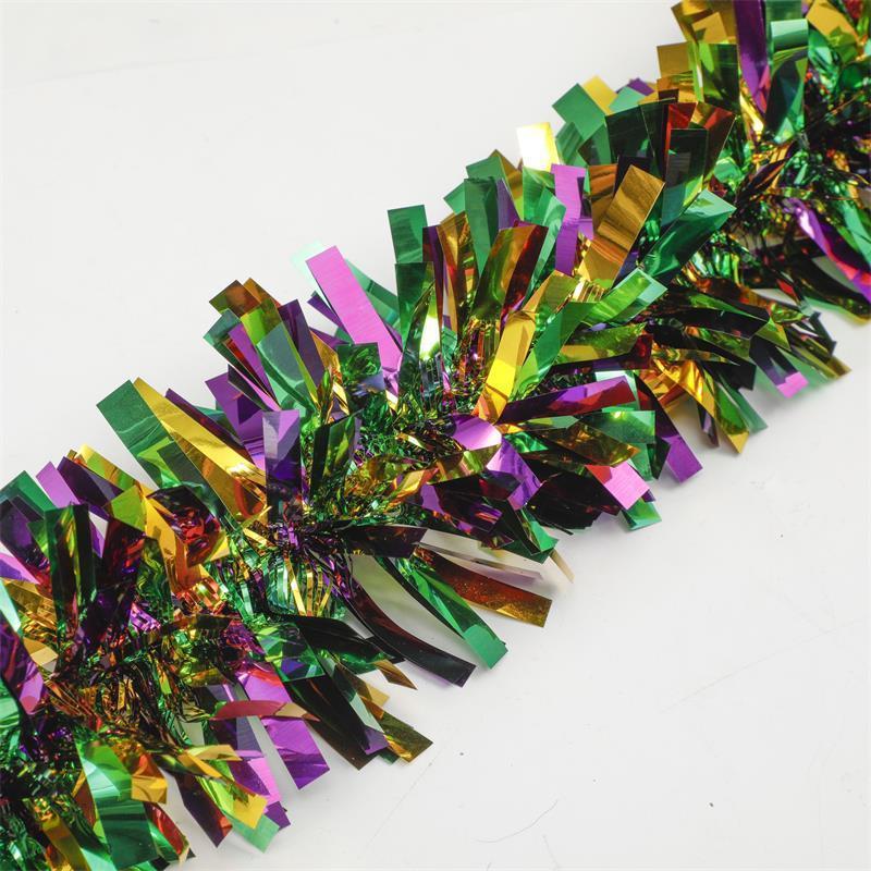 Christmas party celebration wall supplies Christmas tinsel garland decoration