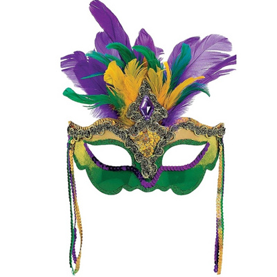 Halloween Party Cosplay Mardi Gras Feathers Mask Venetian Carnival Masquerade Mask