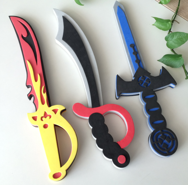 Sword Toy Creative Funny Foam Sword Weapon Toy Pretend Play Toy for Kids