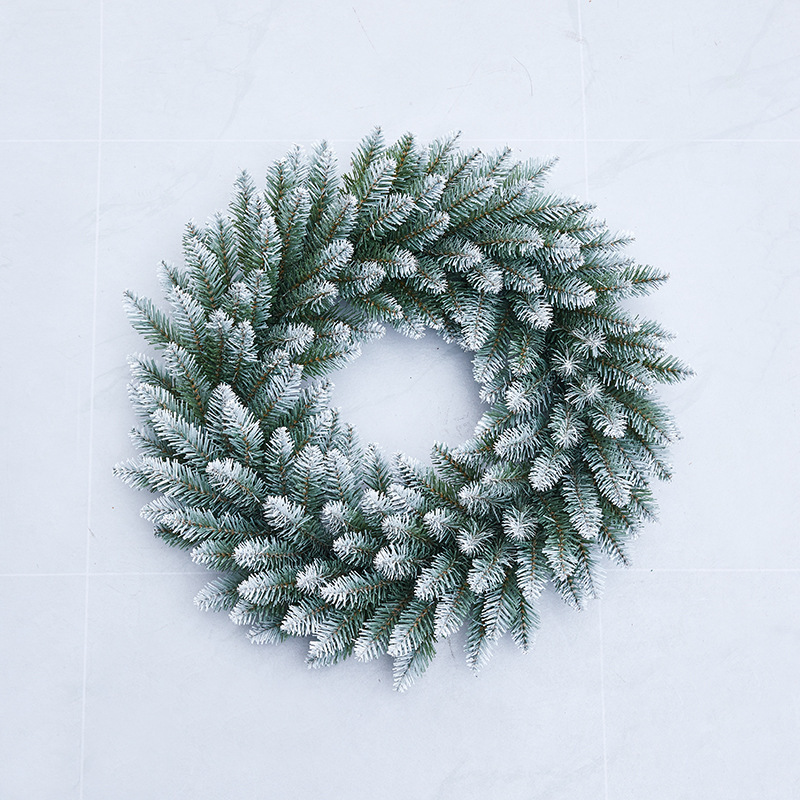 Wholesale Christmas PVC Pine Garlands & Wreaths Ribbon Outdoor Indoor Christmas Ornaments