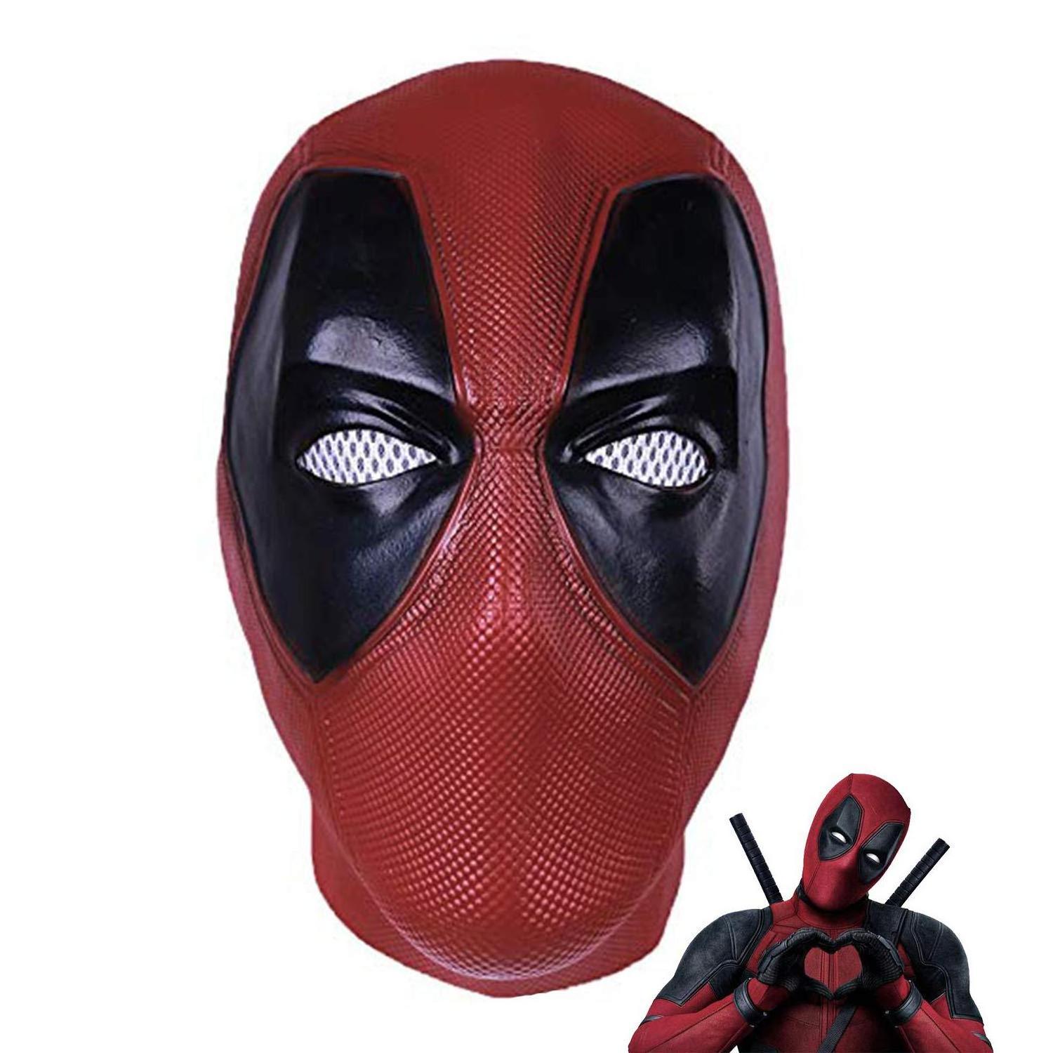 Halloween Movie Deadpool Cosplay Reality Adult Party Costume Horror Mask Death Mask Horror Carnival Cosplay Mask