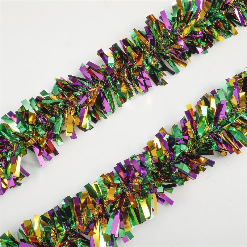 Christmas party celebration wall supplies Christmas tinsel garland decoration