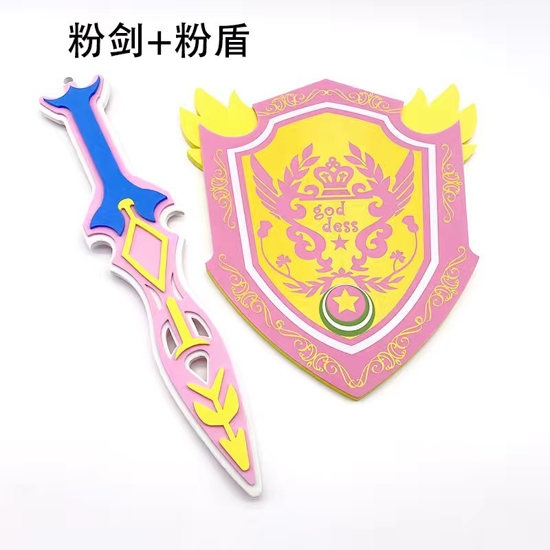 Wholesale Custom Knight Pirate Soft Eva Foam Toy Sword Weapon For Kid Play swords