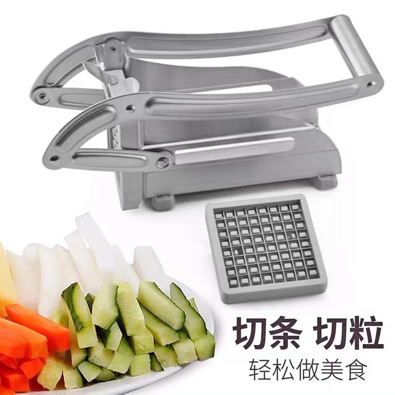 all stainless steel non-household potato slicer Cucumber slicer Cutting French fries kitchen tools