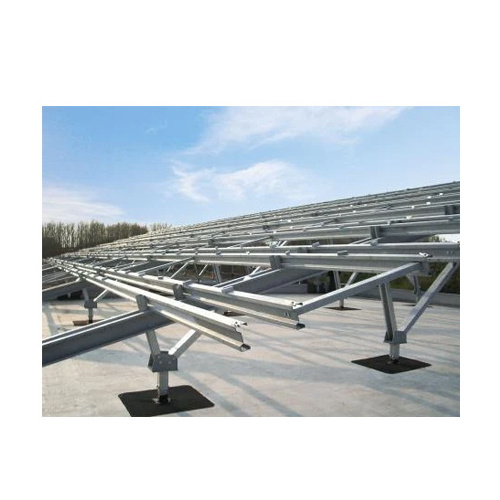 Galvanized Steel Ground Solar Mounting System Bracket Solar Racking System Solar Panel Stand