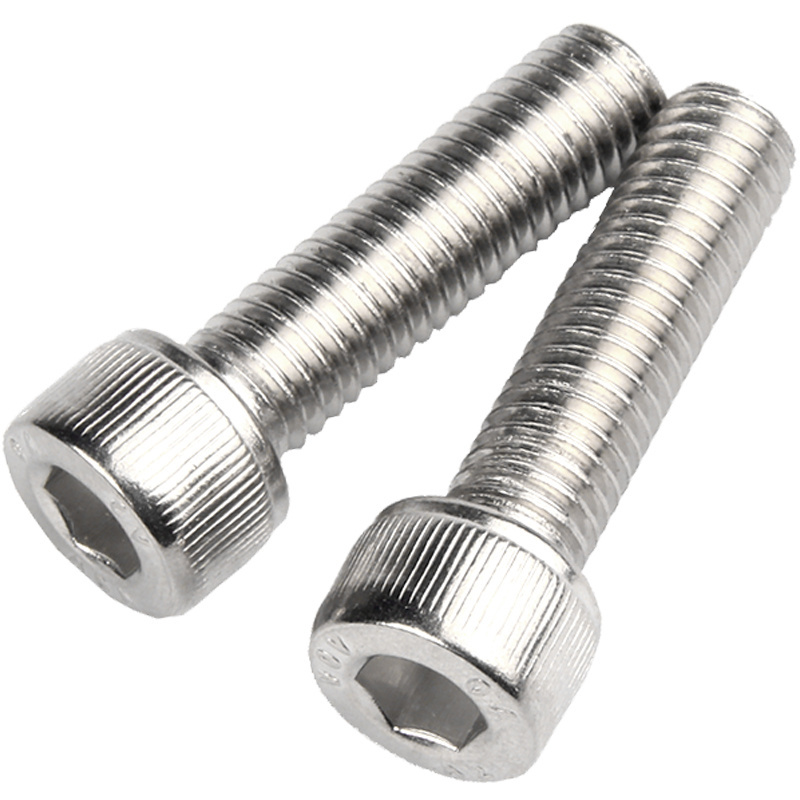 M6 Allen Bolt SS 304 316 Hexagon Socket Screw gr8.8/10.9/12.9 Hex Screw Head Bolt Screws for Solar Mounting