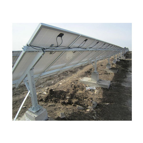 Large Production Capacity Manufacturer Customizable Solar Panel Support Hot Dip Galvanized Ground Mounting Racking System