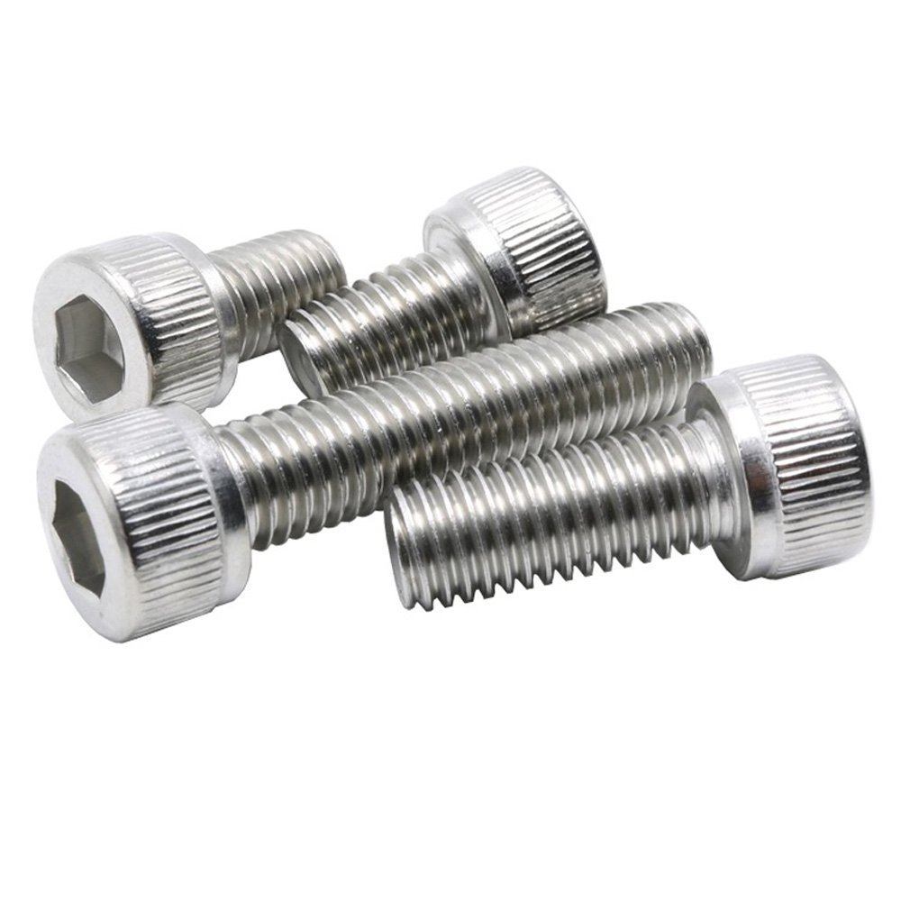 M6 Allen Bolt SS 304 316 Hexagon Socket Screw gr8.8/10.9/12.9 Hex Screw Head Bolt Screws for Solar Mounting