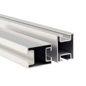 Solar Panel Rail Solar Aluminium Rail Fixing Pv Profile Solar Panel Aluminium Mounting Rail