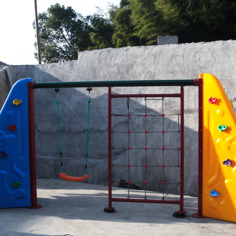 kids used backyard climbing structures rock climbing walls with climbing