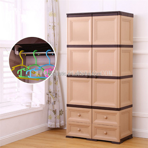 Double Combi Wardrobe 2 Door 2 Drawer Furniture Bedroom