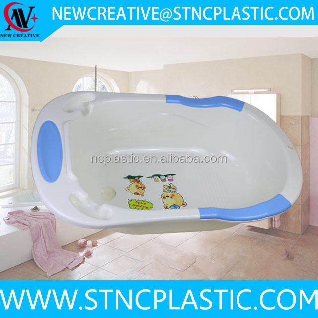 cartoon style  plastic claw foot baby bath tub shower tub