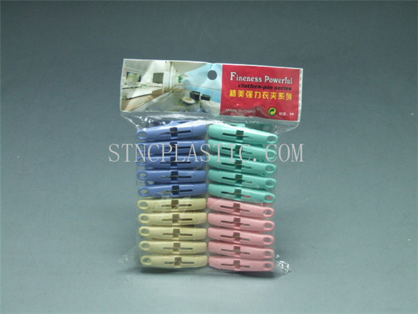 plastic clothes peg spring clip 20pcs sock pegs