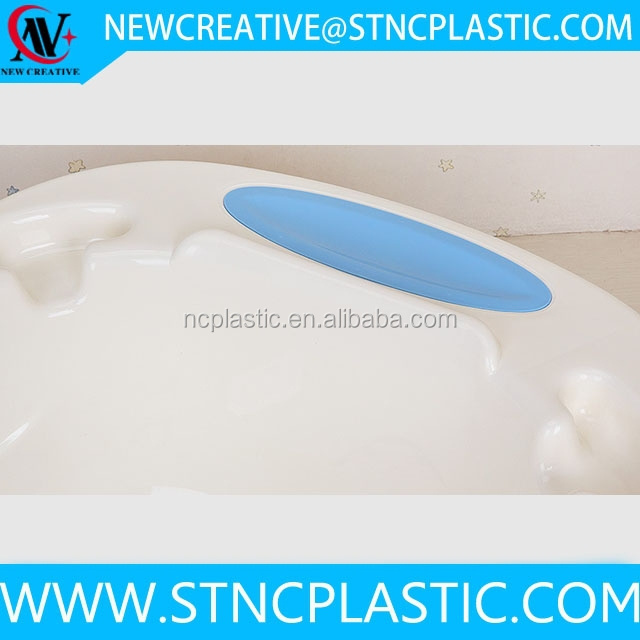 cartoon style  plastic claw foot baby bath tub shower tub