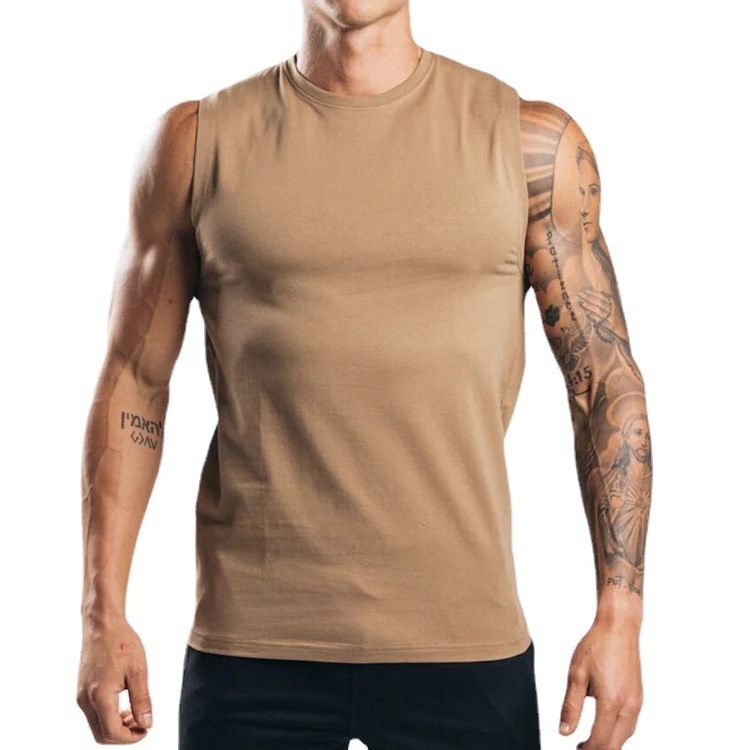 Top Selling Men's Tank Tops Muscle Workout Gym Athletic Stringer Tank Tops Custom Logo Ribbed Vest