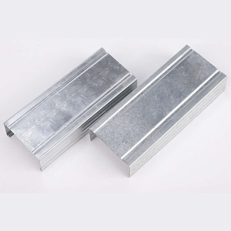 Galvanized Steel Light Steel Keel Drywall Metal Stud/Track/Omega/C/U Furring Channel Gypsum Board Ceiling Grid Components