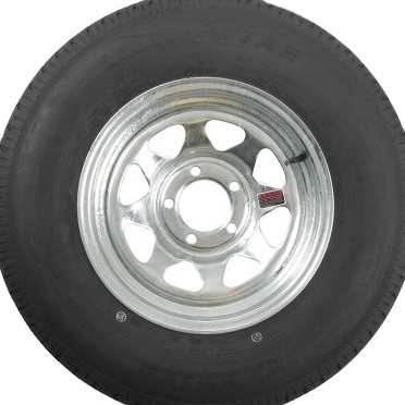 Trailer Wheel Rim and Tyre 5.00 x 10 6 PLY 4