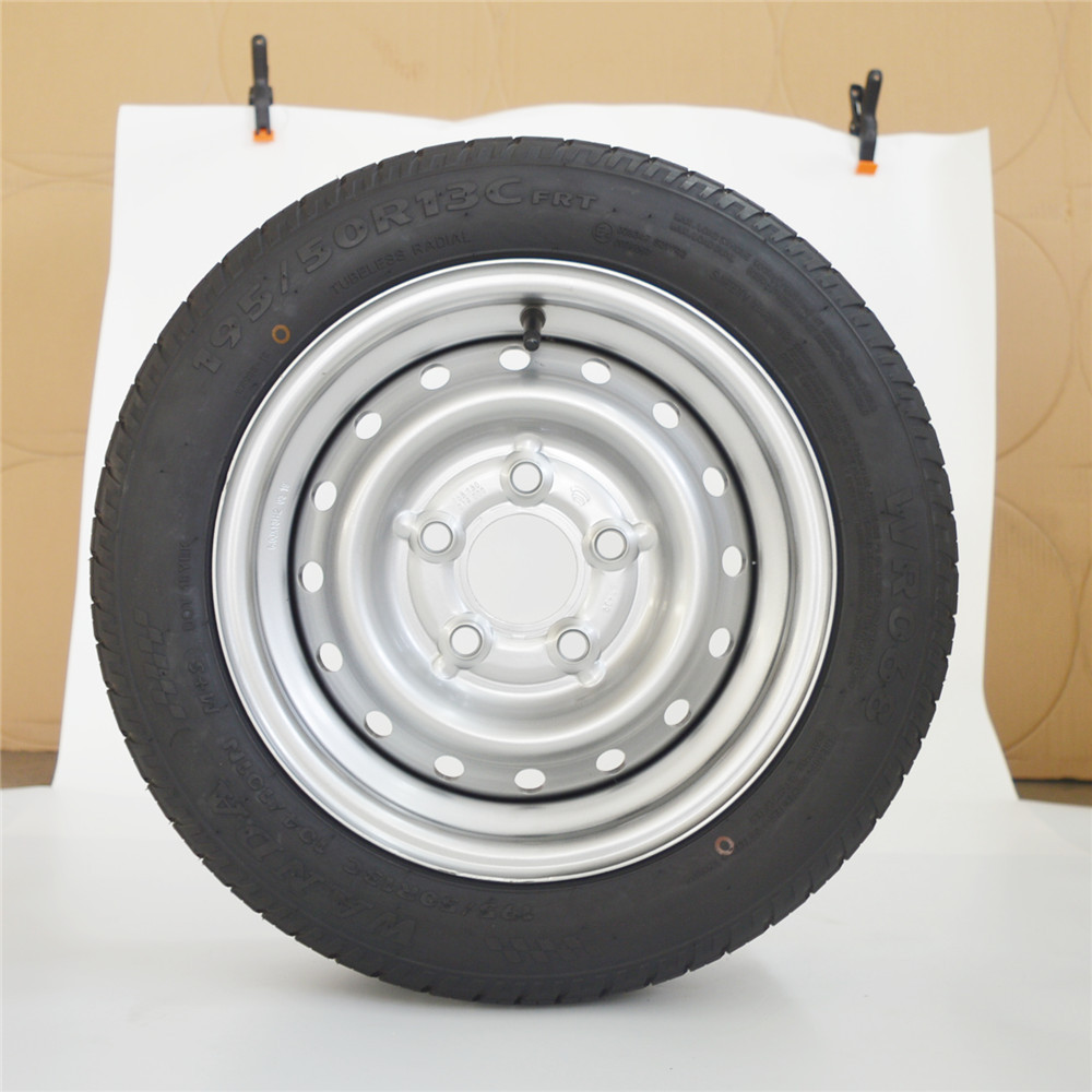 Trailer Wheel Rim and Tyre 5.00 x 10 6 PLY 4