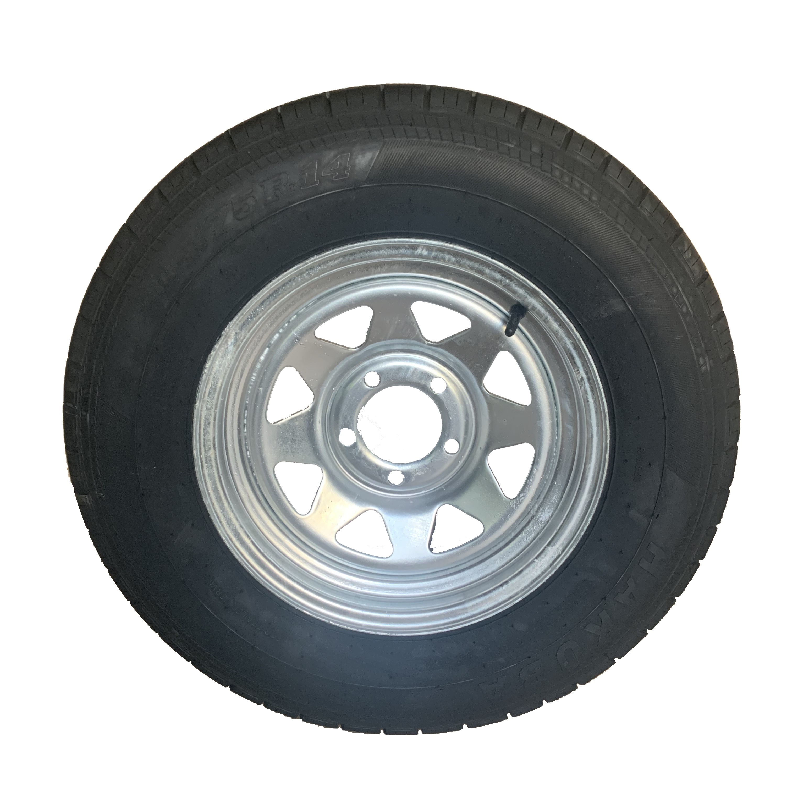 New tires with wheel R13 R14 R15 trailer tyres and wheels