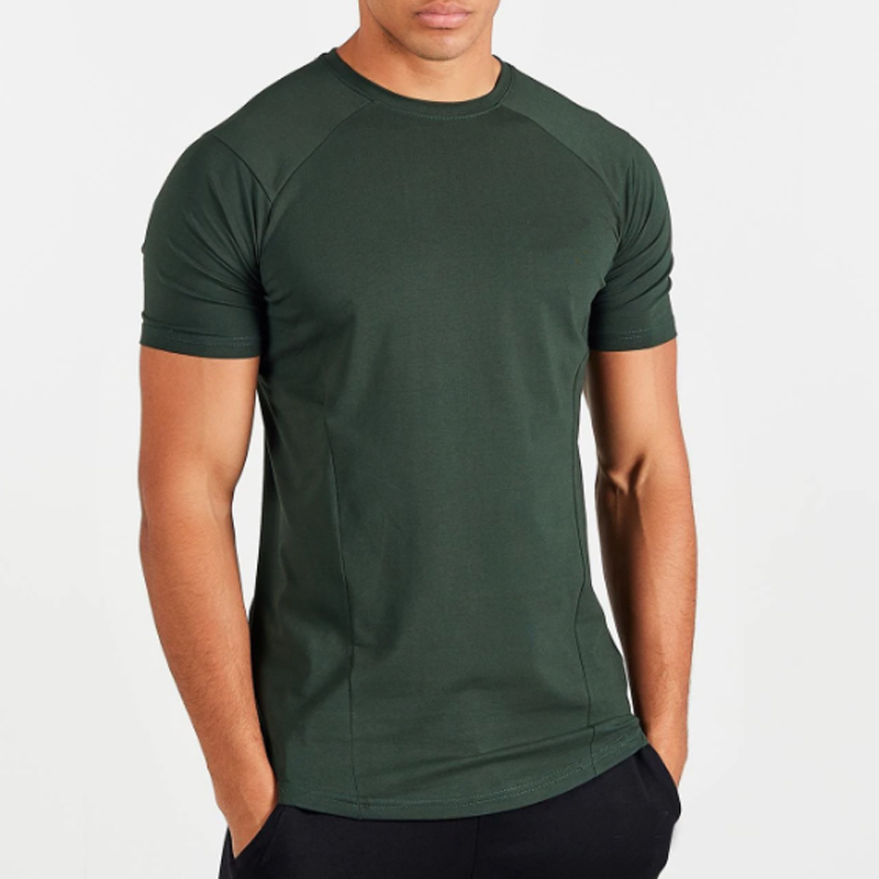 Premium Quality customize  Men Stretch Sports Wear Garment Manufacturer of 95% Cotton 5% Elastane t shirt