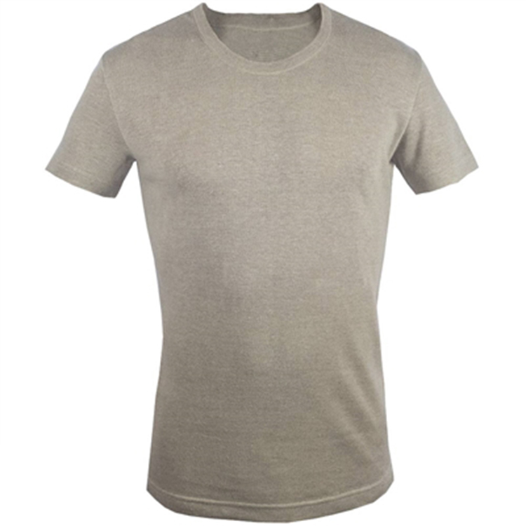 Eco wholesale friendly print clothing fabric blank organic cotton hemp t shirts for men